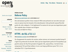 Tablet Screenshot of openweb.eu.org